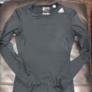 Black Adidas compression shirt